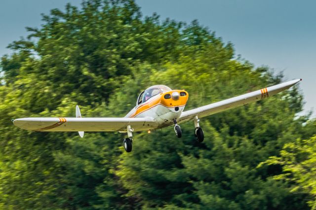 ERCO Ercoupe (N3359H) - 1946 Ercoupe 415-C N3359H taking off at 8N1 (Grimes Field) during an antique fly-in