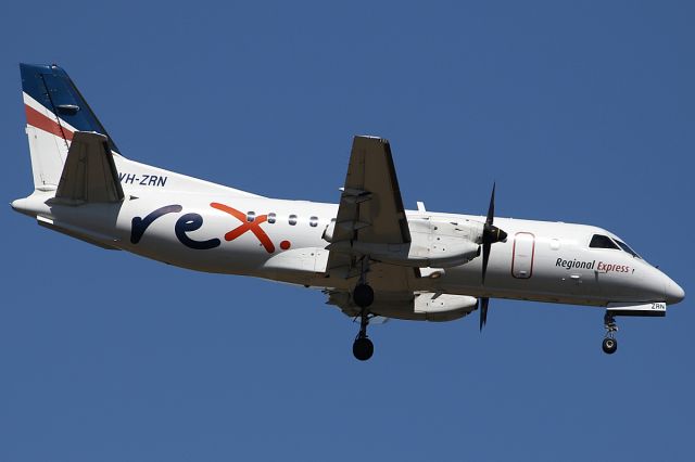 Saab 340 (VH-ZRN) - on 23 November 2017