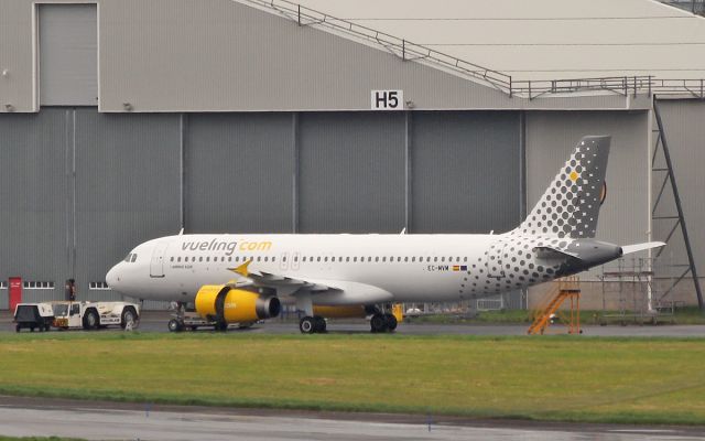 Airbus A320 (EC-MVM) - vueling a320-232 ec-mvm at shannon 1/5/18.