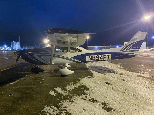 Cessna Skylane (N894PT) - Ferry flight to Europe. Capt. James Creamer. 19 DEC 2020.