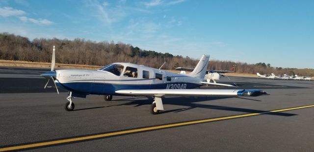 Piper Saratoga (N3094R) - Morning flight KJGG