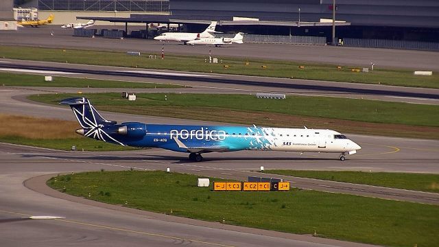 Canadair Regional Jet CRJ-900 (ES-ACG) - SAS Scandinavian Airlines br /26 May 2019br /leased from Nordica.