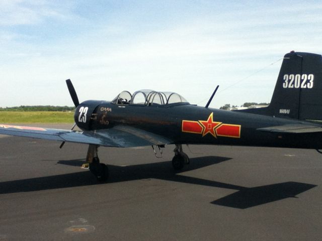 NANCHANG PT-6 (N6034F) - 1983 NanChang CJ6-A at Manassas Air Show May 12, 2012