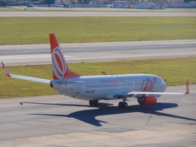 Boeing 737-700 (PR-GXC) - Gol Transportes Aereosbr /Boeing 737-800br /PR-GXC   cn 39616br /Aeroporto de Congonhas SP (SBSP / CGH)br /Date: February 13, 2017br /Photo: Marcos Pereirabr /Comments: configured "Y183" leased from (hidden) / Ferried BFI-CCS-CNF 25. - 26. Apr 2013 on delivery re-configured "Y177" 2014br /Instagram: @map1982  @map_spotter  @aeroportodepousoalegre   