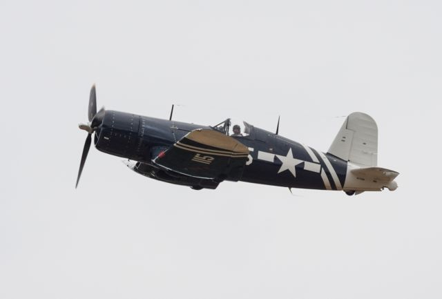 VOUGHT-SIKORSKY V-166 Corsair — - Olympia Airshow, taken from Old Towne Plaza with 70-400MM