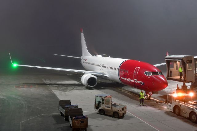 Boeing 737-800 (LN-NHB) - Norwegian Boeing 737-8JP(WL) LN-NHB in Oslo Gardermoen 