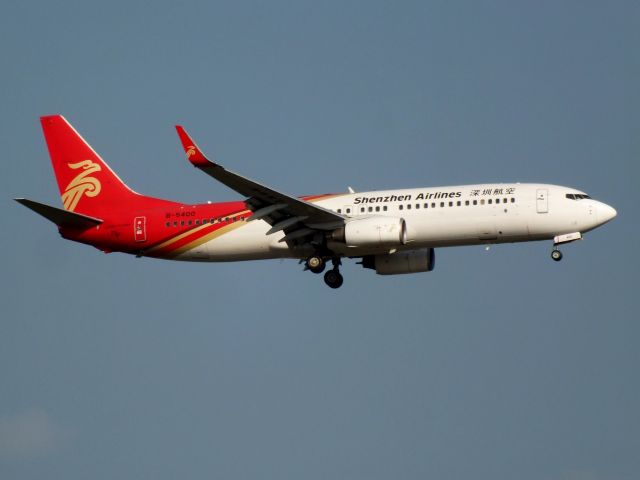 Boeing 737-800 (B-5400) - Shenzhen Airlines