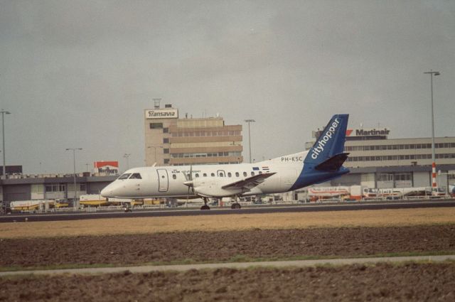 Saab 340 (PH-KSC) - Saab SF340 cn340D179 KLM Cityhopper (1990-1998) Later Air Botnia;REX;Aerolitoral;Nok Mini; Happy Air; Pel-Air; REX
