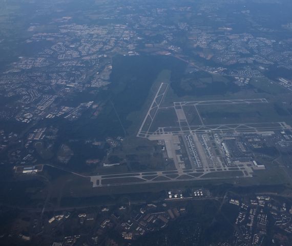 Airbus A320 — - Overview of IAD enroute from BWI-ATL!