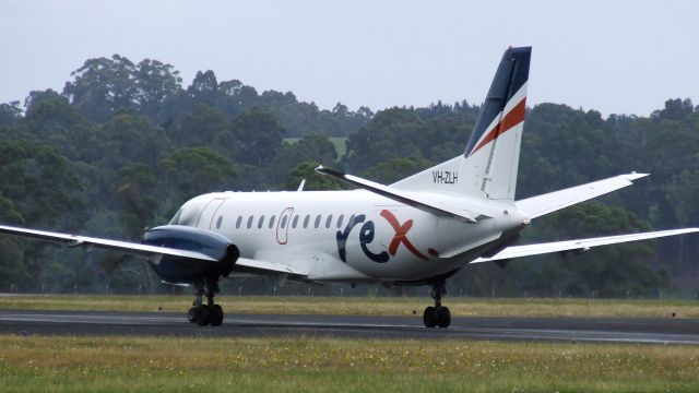 Saab 340 (VH-ZLH) - Regional Express SAAB 340B VH-ZLH (msn 376) at Wynyard Tasmania, 19 March 2020.