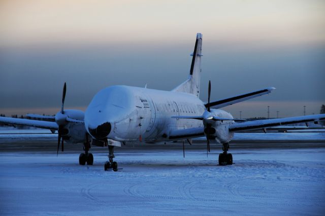 — — - A cold day at Oslo Airport