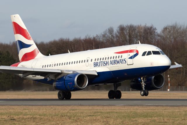 Airbus A319 (G-EUPE)