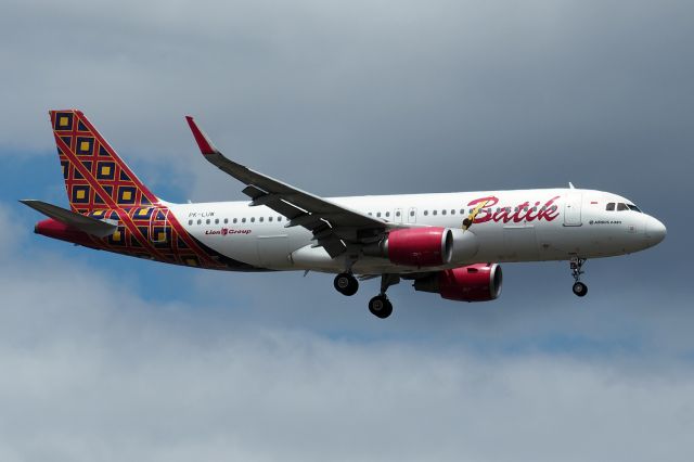 Airbus A320 (PK-LUW) - Airbus A320-241 cn 7819. Batik Air PK-LUW rwy 21 YPPH 121 November 2022