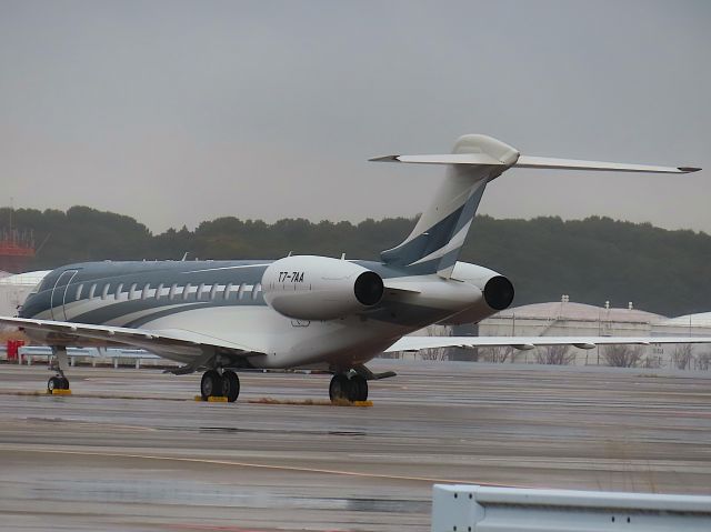BOMBARDIER BD-700 Global 7500 (T7-7AA) - Photo taken on Feb 21, 2024.
