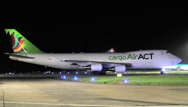 Boeing 747-400 (TC-ACR) - airact cargo b747-428f tc-acr dep shannon for chicago 3/9/20.