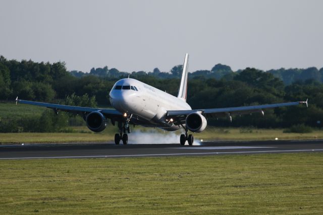 Airbus A321 (F-GTAU) - AFR1168 arriving from Paris CDG