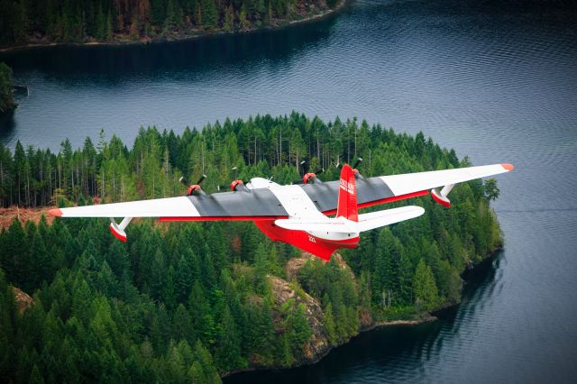 Grumman Goose (C-GYVG) - Mars from Goose photo credited to Heath Moffatt