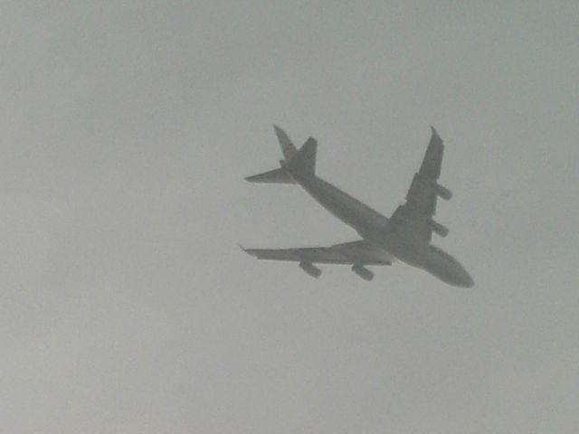 Boeing 747-400 (CLX719) - just took off from EGMH Manston Kent Please give it 5 Stars