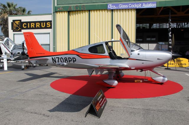 Cirrus SR-22 (N708PP) - Cannes Airshow - 12 juin 2014