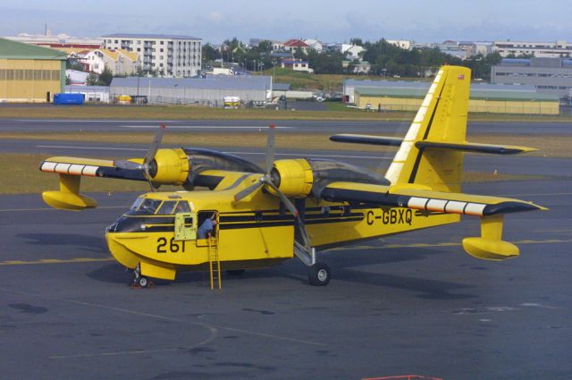 Canadair CL-215 (C-GBXQ) - Taken on my tour in 2004