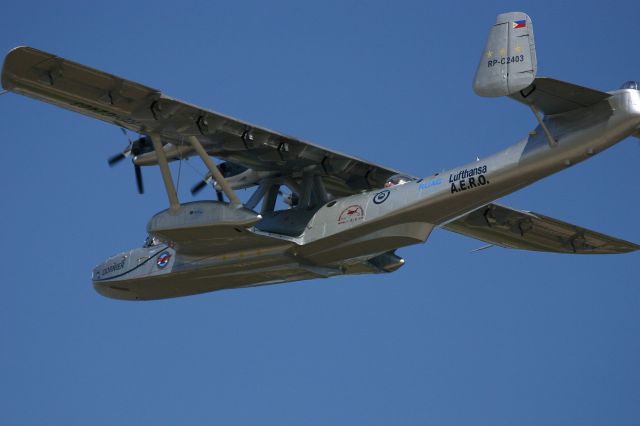 RP-C2403 — - DORNIER 3 engine seaplane making a fly by at the EAA Fly In 7-29-2005. Only aircraft of this type left. It was making the only USA tour that it might ever make.