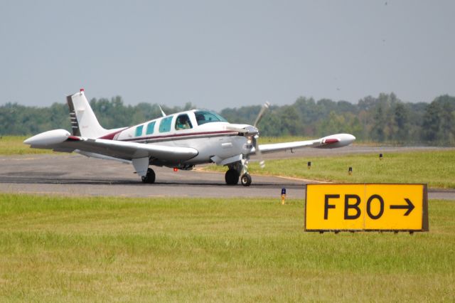 Beechcraft Bonanza (36) (N1116A) - Heading into Wilson Air Center