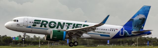 Airbus A320 (N311FR) - Taken from the aircraft observation area, runway 26.