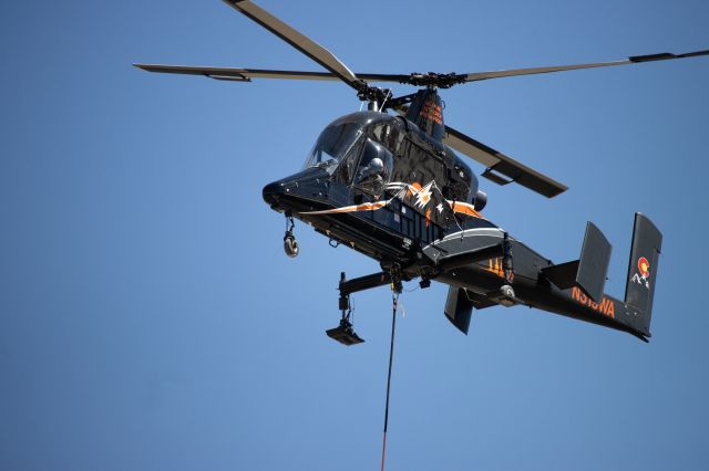 N319WA — - Hoist operations during wildfire mission. Ouray, CO