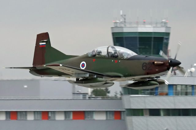 HAWKER DE HAVILLAND PC-9 (L962) - Pilatus PC-9M belonging to Slovenian Air Force. Photo taken on September 20, 2021 at NATO Days in Ostrava.