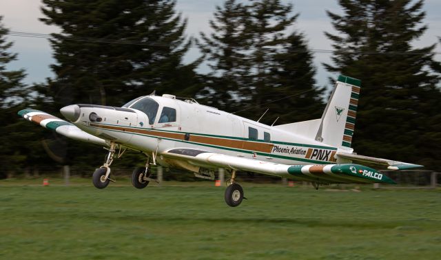 PACIFIC AEROSPACE 750XL (ZK-PNX) - Darfield, NZ.