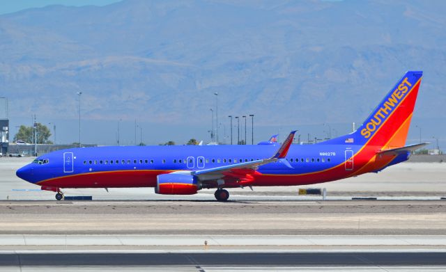 Boeing 737-800 (N8627B) - N8627B Southwest Airlines 2014 Boeing 737-8H4 - cn 36895 / ln 4874 - with split scimitar  winglets...br /Las Vegas - McCarran International Airport (LAS / KLAS)br /USA - Nevada August 8, 2014br /Photo: Tomás Del Coro