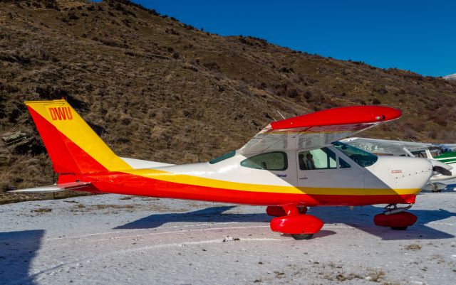 Cessna Cardinal (ZK-DWU) - Morven Hills Station strip.