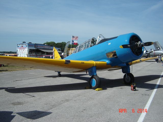 N55903 — - North American Yale NA-64 converted to BT-14 SunnFun 2014