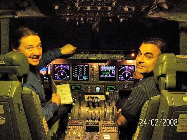 Boeing MD-11 — - Cockpit Preparation - Full Flight Simulator Check Ride. The Delta Air Lines Aircrew Training Center (DATC) at Headquarters complex in Atlanta Georgia, USA.