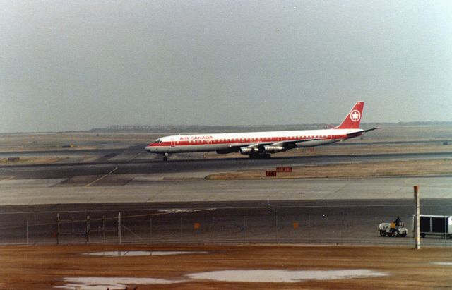 C-FTJZ — - Air Canada - McDonnell Douglas DC-8-61 C/N 45980/374 - C-FTJZ - at SFO - 1980-Dec-24.