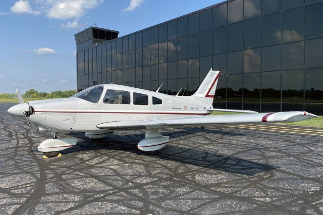 Piper Cherokee (N8435D) - Resting on the ramp at Sporty's in Clermont County, Ohio