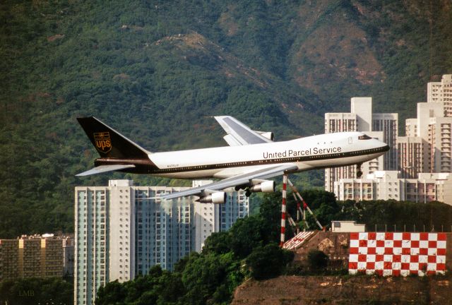 BOEING 747-100 (N675UP) - October 1996 / Slide scan