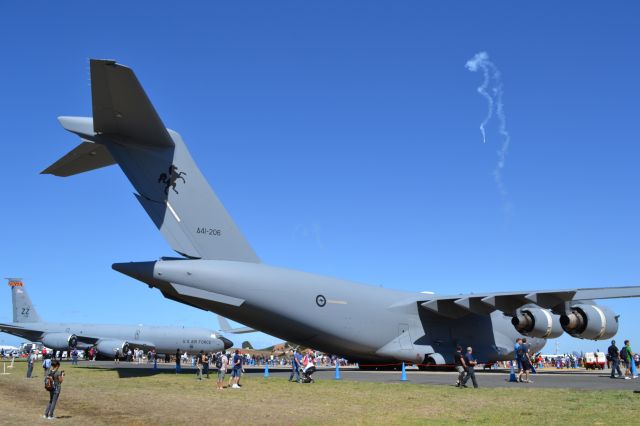 Boeing Globemaster III — - RAAF C-17 at Australian International Airshow 2013.