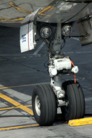 BOEING 767-300 (N365AA) - Parked at gate 58B, having operated as AA # 341 out of MIA,  02-16-2013