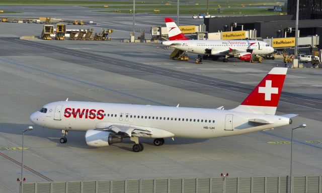 Airbus A320 (HB-IJH) - Swiss Airbus A320-214 HB-IJH in Vienna 