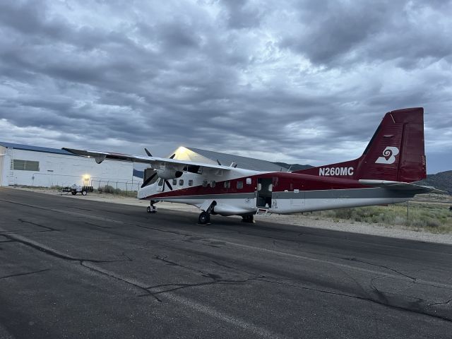 Fairchild Dornier 228 (N260MC) - Return from smokejumper mission. 