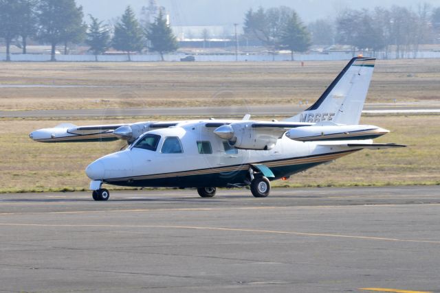 Mitsubishi MU-2 (N66FF) - Taxiing in after arriving from Denver-Centennial (KAPA/APA). My first time seeing a Mitsubishi MU-2!