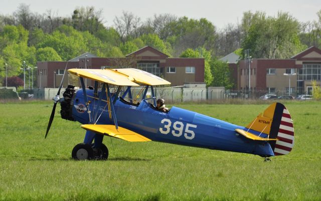 N75MR — - Boeing B75N1 Stearman N75MR (1943) in Strasbourg-Neuhof 