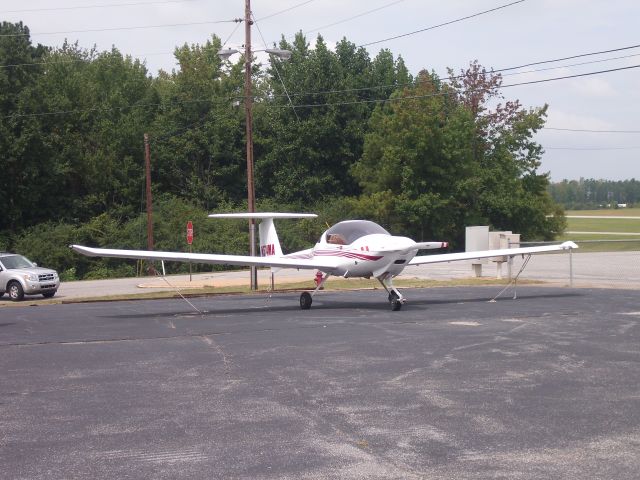 Diamond DA-20 (N574MA) - Parked on one of the ramps