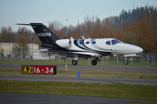 Cessna Citation Mustang (N530RM) - Rotating on 16 for Sunriver (S21).