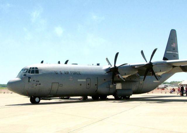 Lockheed C-130 Hercules (0746311) - At Barksdale Air Force Base.