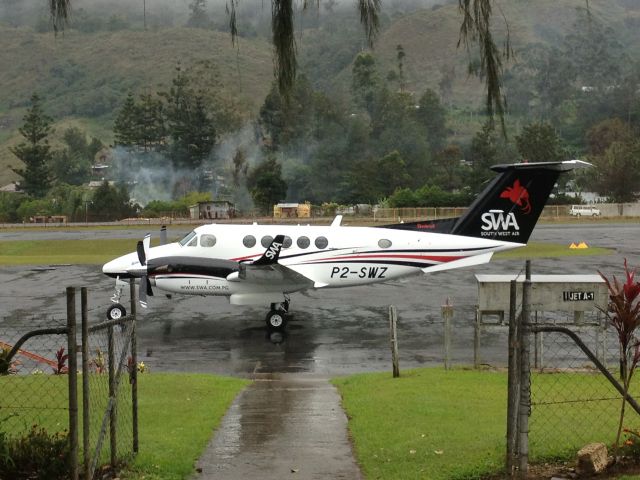 Beechcraft Super King Air 200 (P2-SWZ) - Just delivered to Mendi PNG, from Brooksville USA.