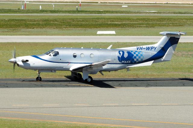 Pilatus PC-12 (VH-PWY) - Pilatus PC-12 VH-WPY WA Police Jandakot Western Australia 19/03/17