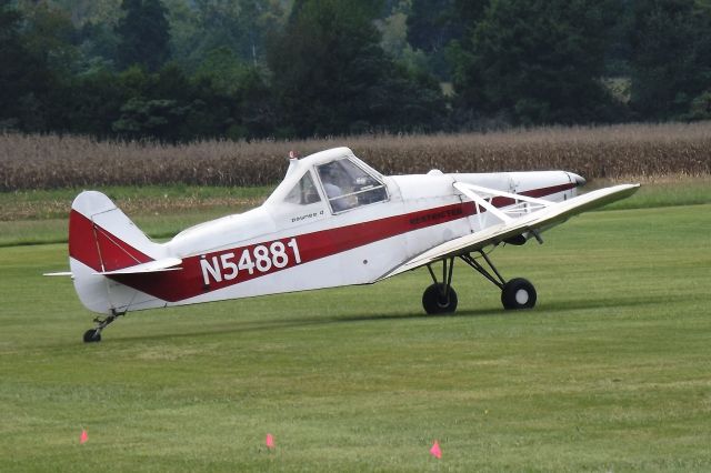 Piper PA-25 Pawnee (N54881) - Moontown Airport Annual Grass Field Fly-in, Sep 16, 2012