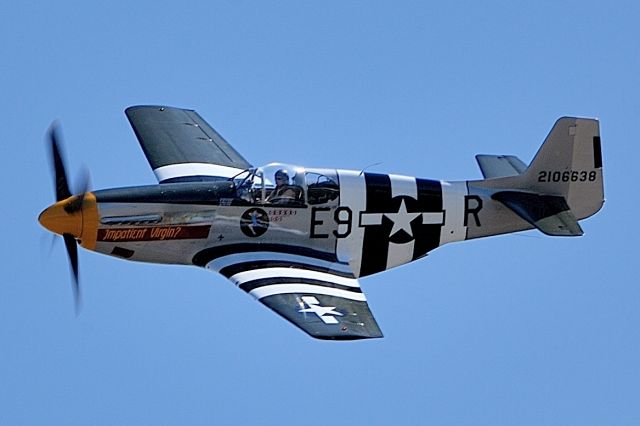 North American P-51 Mustang (N5087F) - North American P-51 Impatient Virgin  N5087F @ Vintage Aircraft Weekend, Paine Field Airport on September 2, 2012